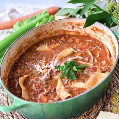 lasagnesoep