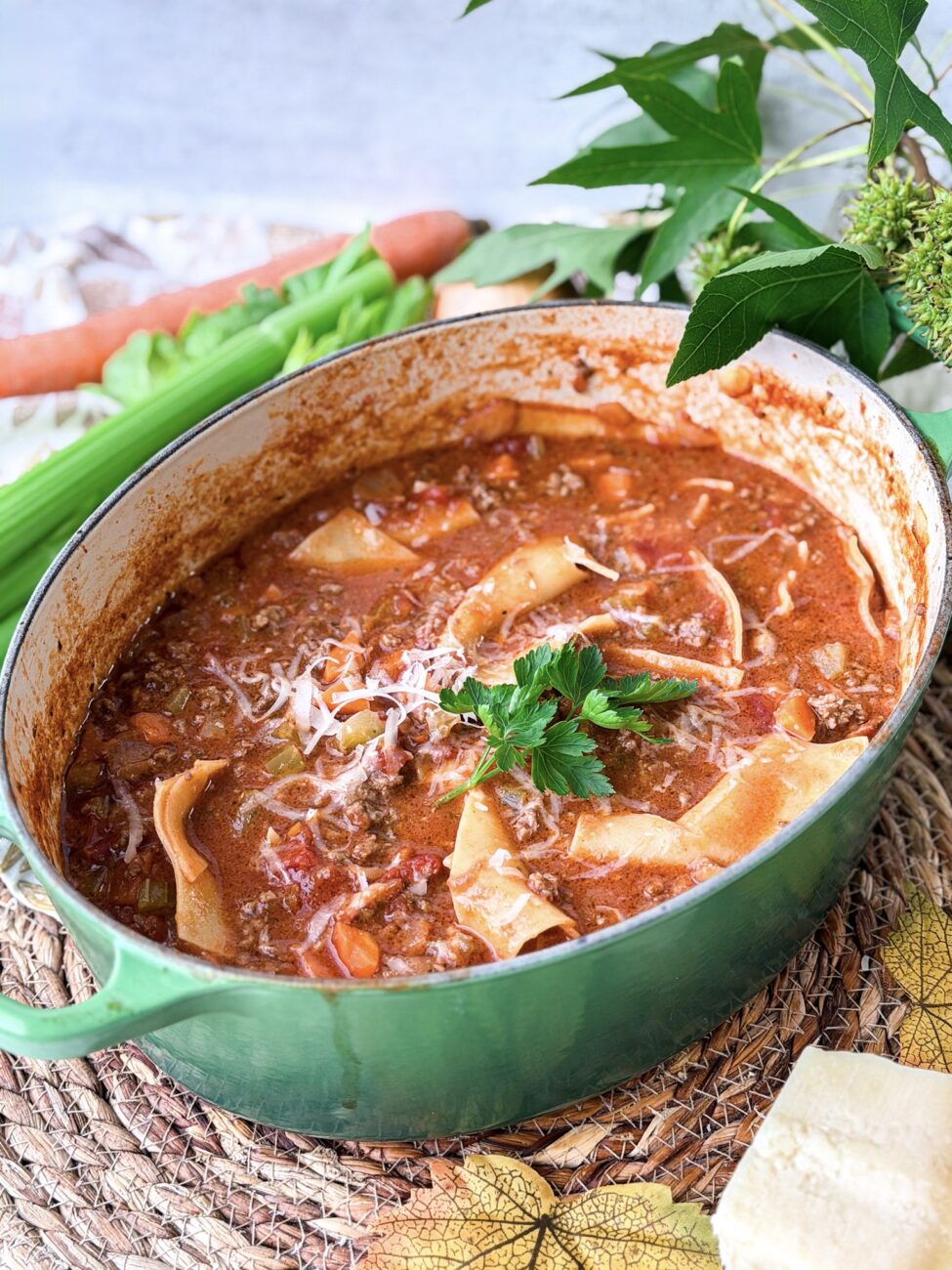 Lasagnesoep